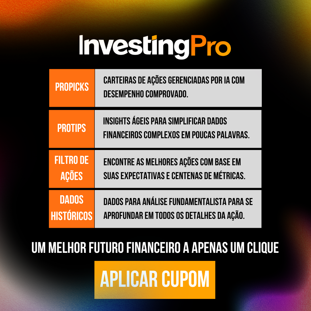 Recursos do InvestingPro - Use o cupom INVESTIR para um desconto adicional