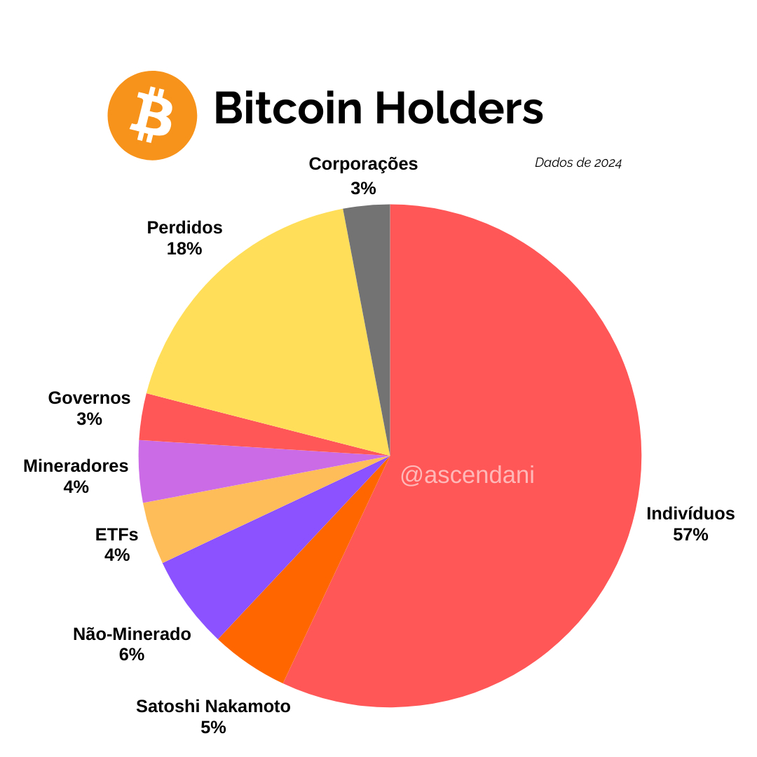 Holders (detentores) de Bitcoin (elaboração própria)