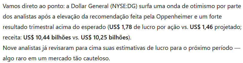 Resposta do WarrenAI