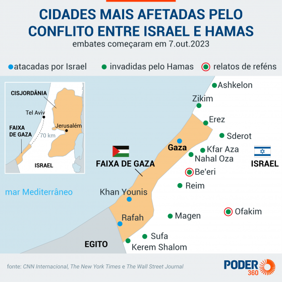 Israel convoca 300 mil reservistas após ataque do Hamas