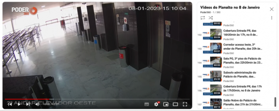 Acervo do Poder360 reúne 216 horas de gravações do 8 de Janeiro