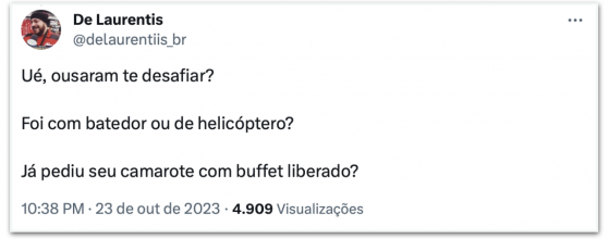 Castro apaga tweet com recado a milícias depois de críticas