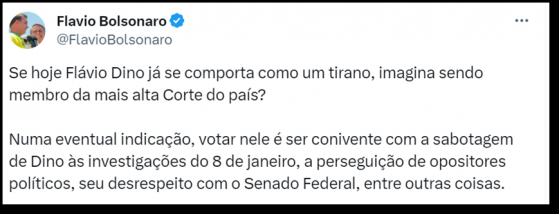 “Devemos votar a favor” de Dino no STF, diz presidente do PL a TV