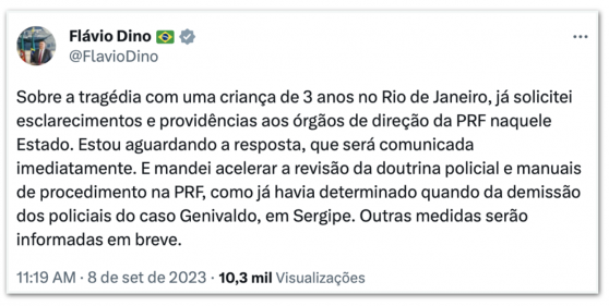 Menina de 3 anos é baleada no Rio e está em estado grave