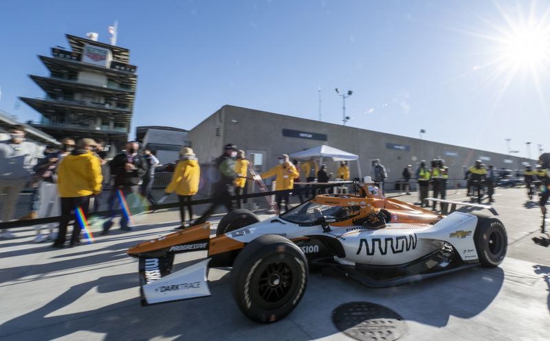 Carro da Arrow McLaren pilotado por Juan Pablo Montoya Marc Lebryk