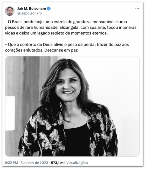  “Tocou inúmeras vidas”