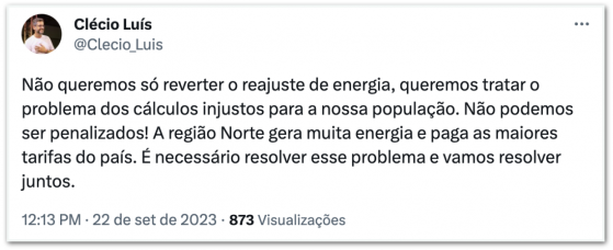 Reajuste de 44% na energia do Amapá provoca reação de políticos