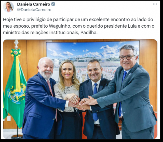 Daniela Carneiro é nomeada vice-líder do governo no Congresso